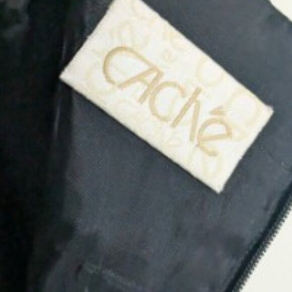 Vintage Cache floor length evening gown black - Picture 7 of 8